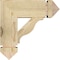 Ekena Millwork Funston Arts & Crafts Rough Sawn Bracket, Douglas Fir, 4"W x 14"D x 14"H BKT04X14X14FST03RDF - alternate 4